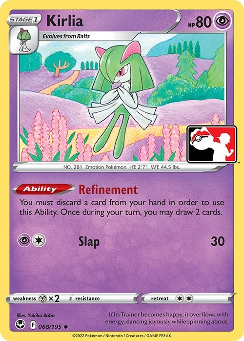 Kirlia (068/195) (Prize Pack Series Cards)