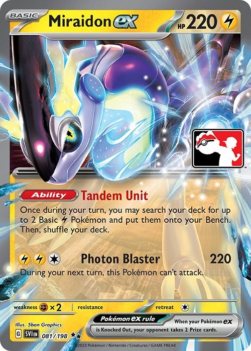 Miraidon ex (081/198) (Prize Pack Series Cards)