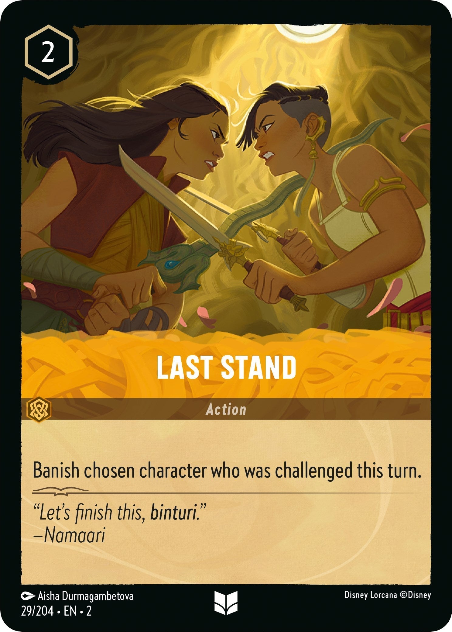 Last Stand (29/204) - Rise of the Floodborn Cold Foil