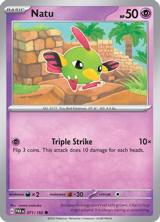 Natu 071/182 - SV04 Paradox Rift Reverse Holofoil