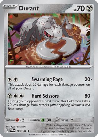 Durant 129/182 - SV04 Paradox Rift Reverse Holofoil