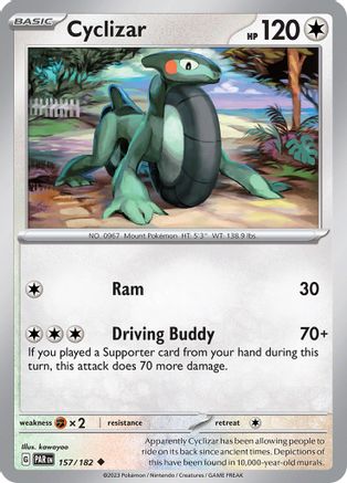 Cyclizar 157/182 - SV04 Paradox Rift Reverse Holofoil