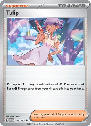 Tulip 181/182 - SV04 Paradox Rift Reverse Holofoil