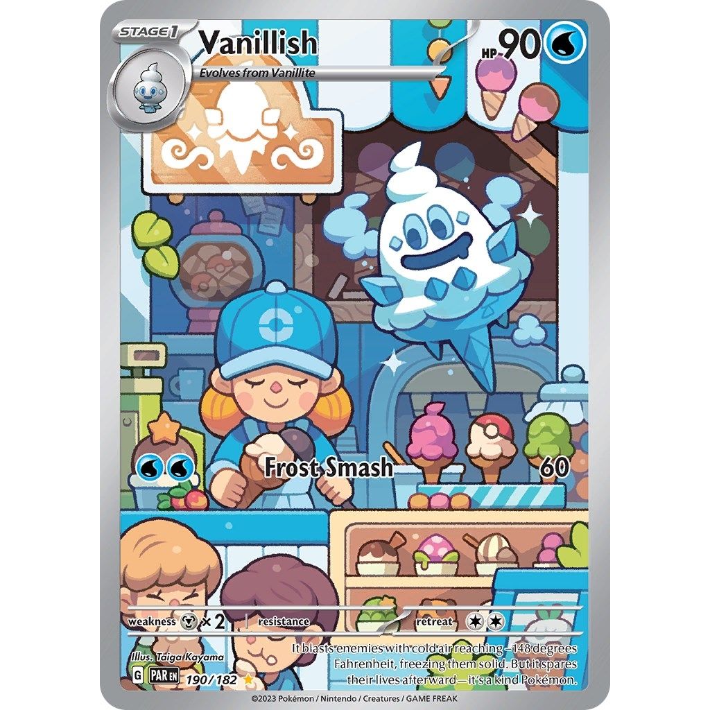 Vanillish (190/182) (SV04: Paradox Rift)
