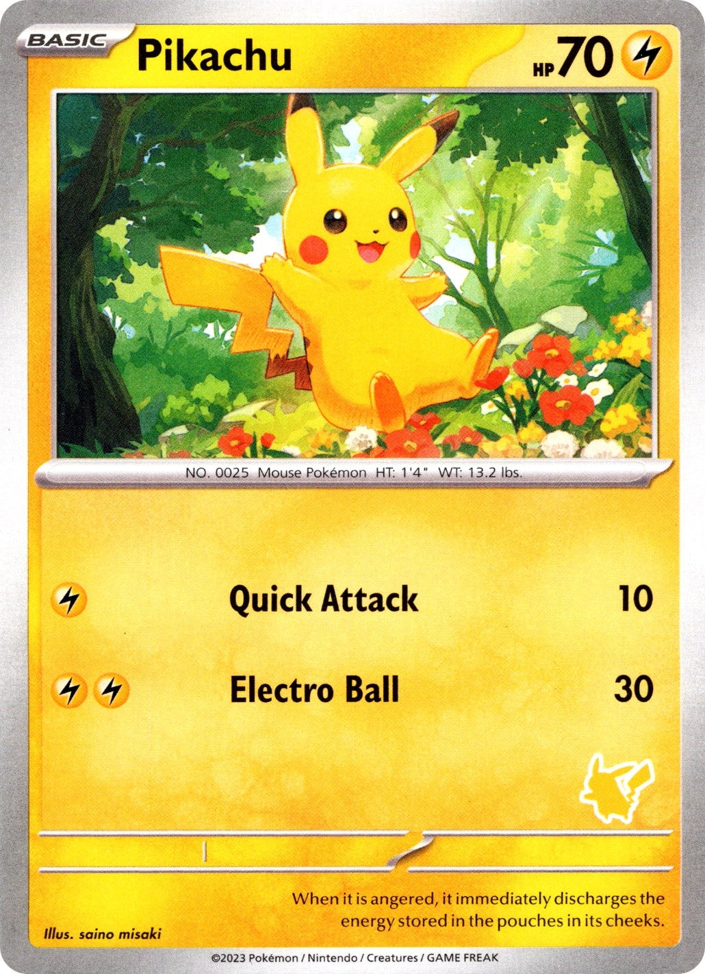 Pikachu (My First Battle)