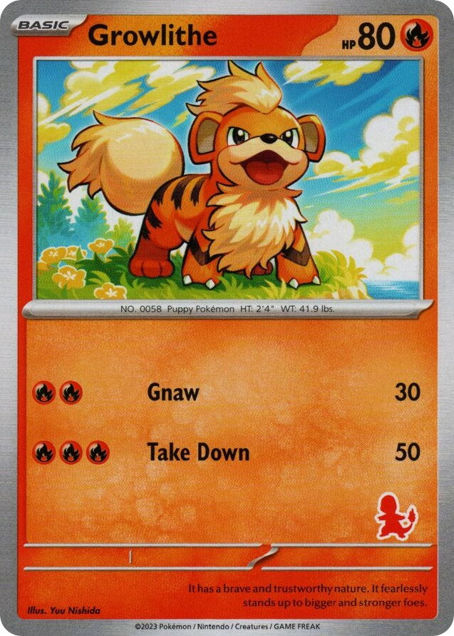 Growlithe (My First Battle)
