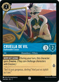 Cruella De Vil - Fashionable Cruiser (144/204) - Rise of the Floodborn Cold Foil
