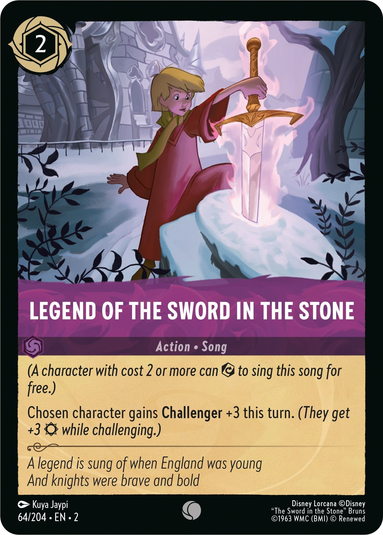 Legend of the Sword in the Stone (64/204) - Rise of the Floodborn Cold Foil