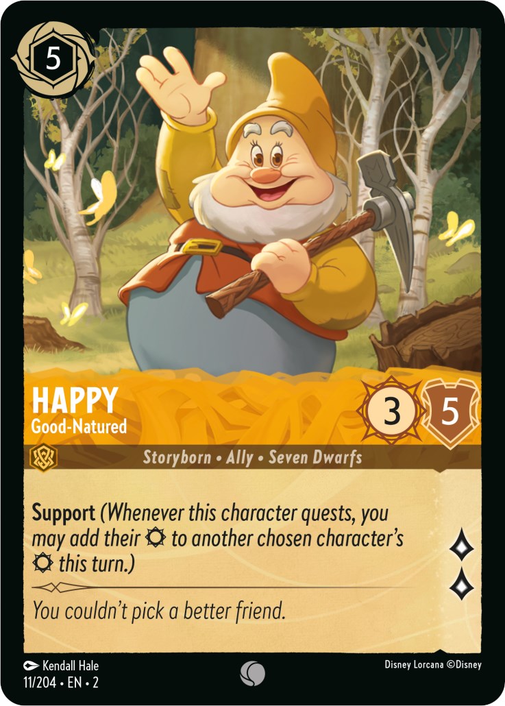 Happy - Good-Natured (11/204) - Rise of the Floodborn Cold Foil