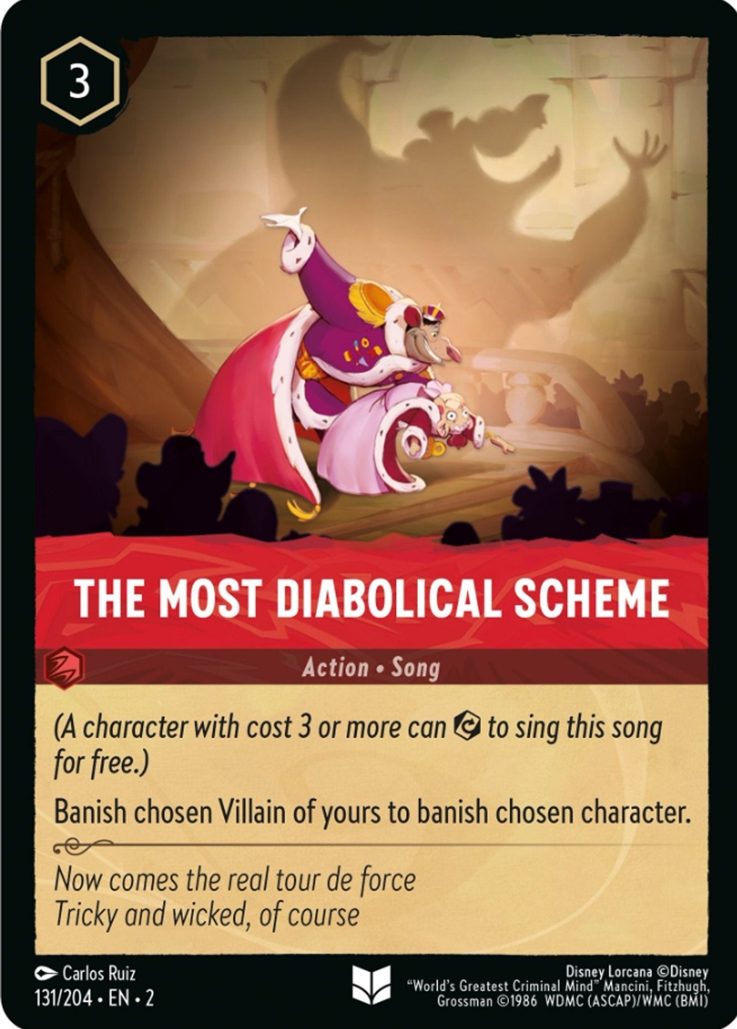 The Most Diabolical Scheme (131/204) - Rise of the Floodborn Cold Foil