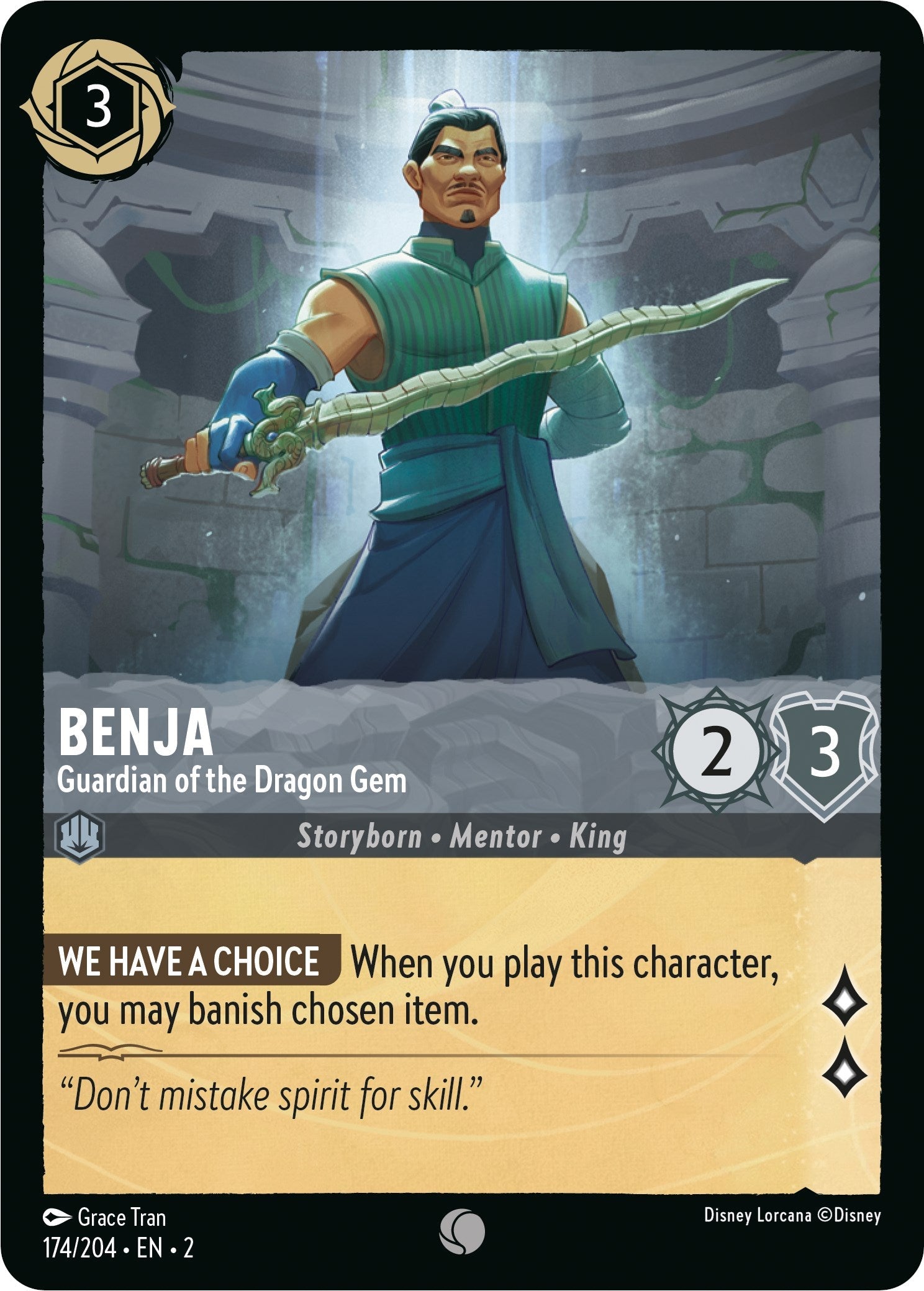 Benja - Guardian of the Dragon Gem (174/204) - Rise of the Floodborn