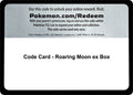 Code Card - Roaring Moon ex Box (Miscellaneous Cards & Products) (MCAP)