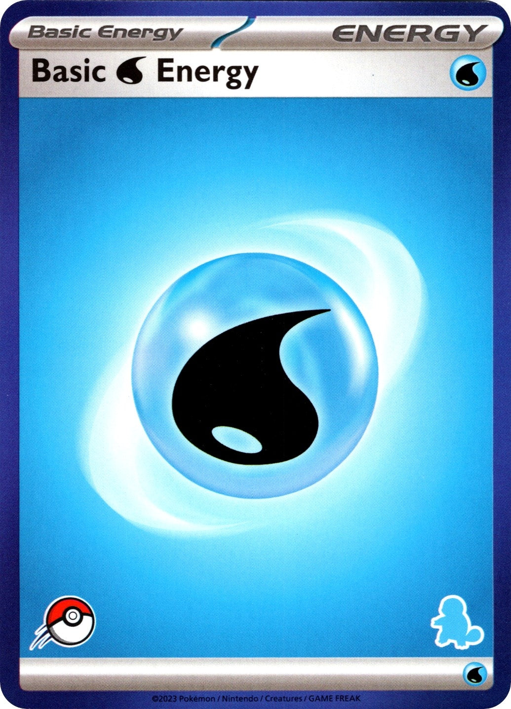 Basic Water Energy (Blue Border) (My First Battle)
