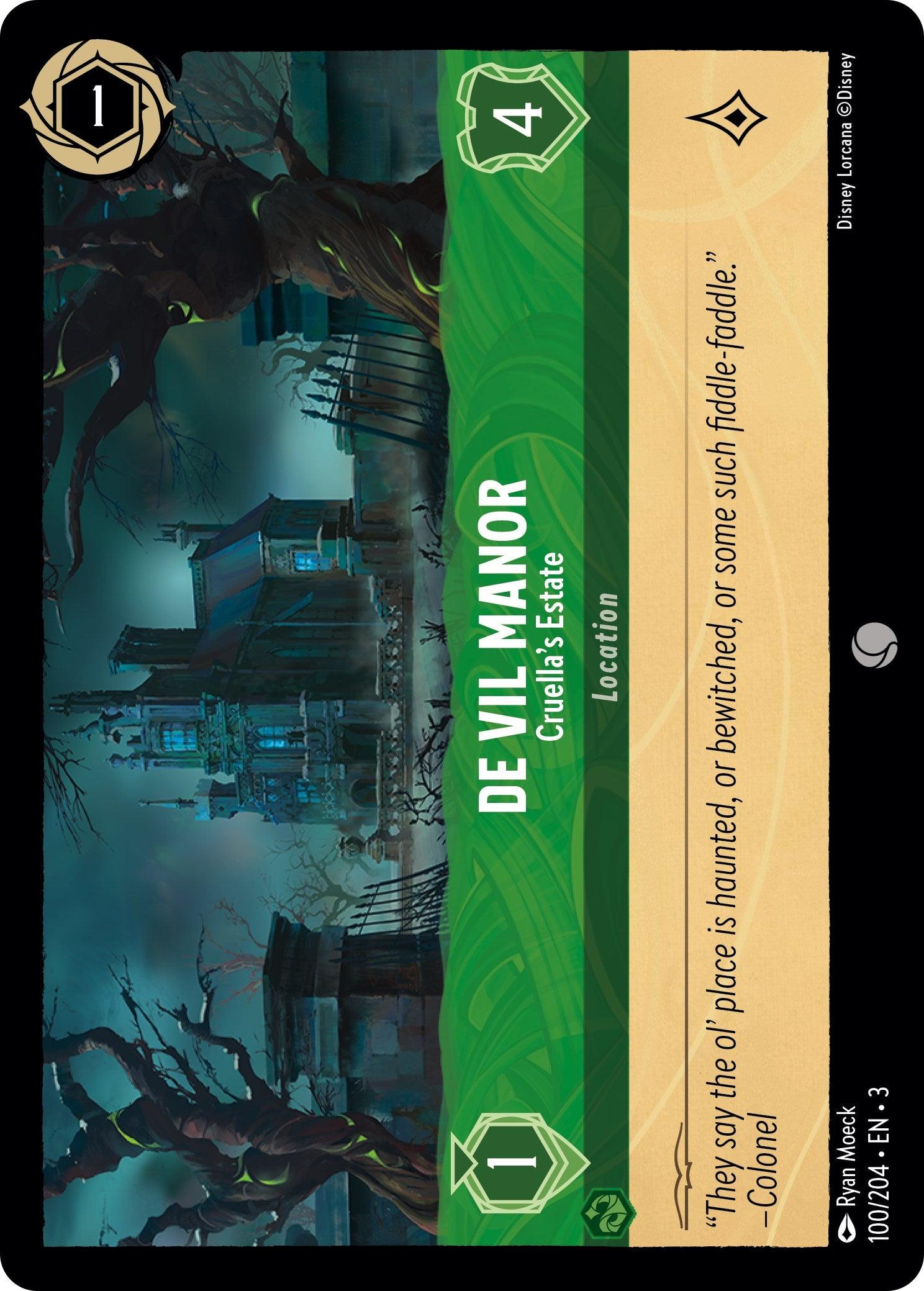 De Vil Manor - Cruella's Estate (100/204) - Into the Inklands
