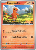 Charmander 007/091 - SV Paldean Fates Reverse Holofoil