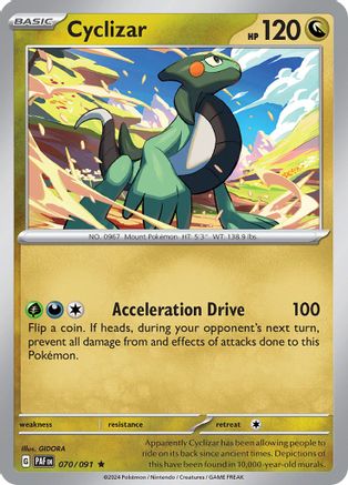 Cyclizar 070/091 - SV Paldean Fates Holofoil