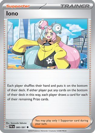 Iono 080/091 - SV Paldean Fates