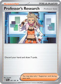 Professor's Research 087/091 - SV Paldean Fates Holofoil
