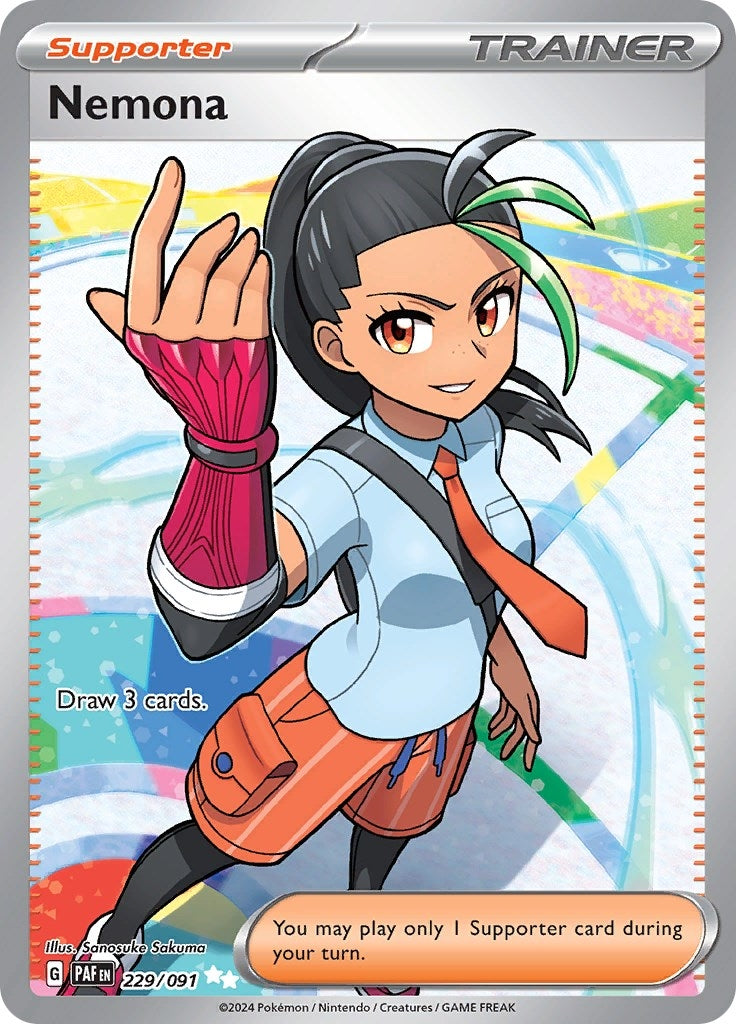 Nemona (229/091) (SV: Paldean Fates)