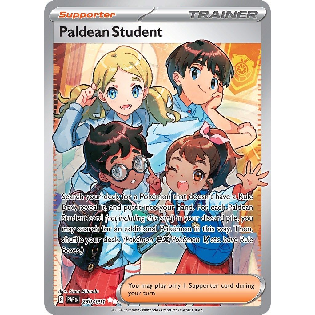 Paldean Student (230/091) (SV: Paldean Fates)