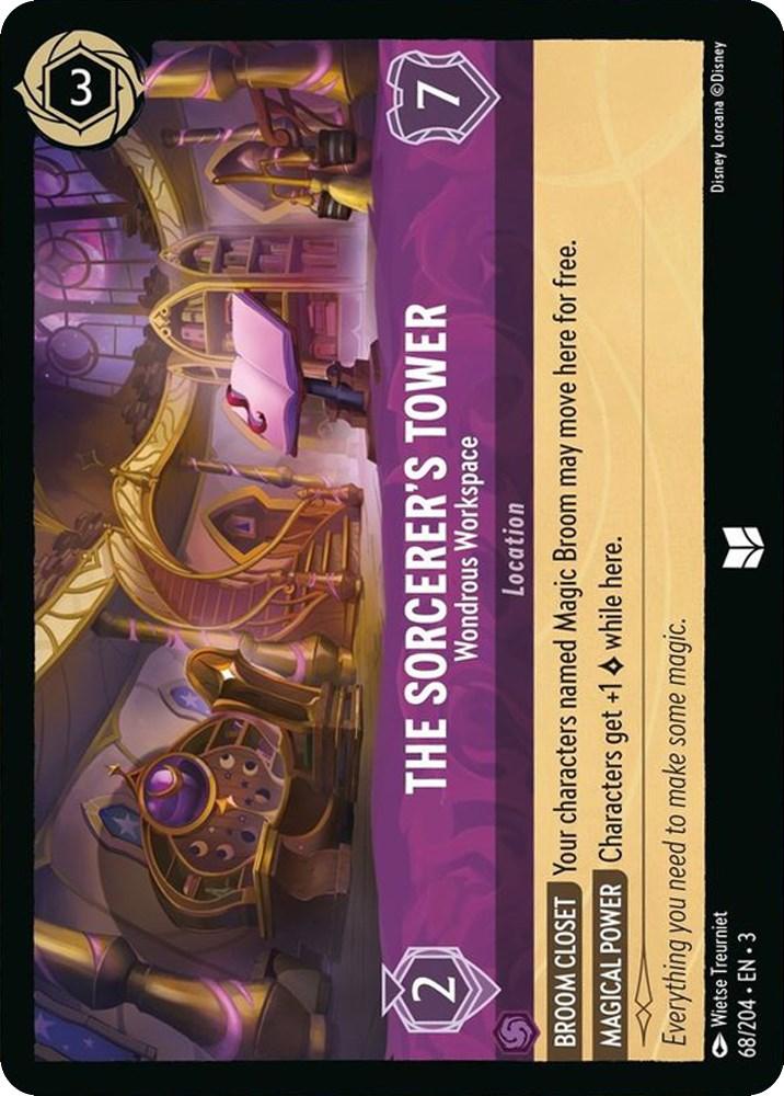 The Sorcerer's Tower - Wondrous Workspace (68/204) - Into the Inklands Cold Foil