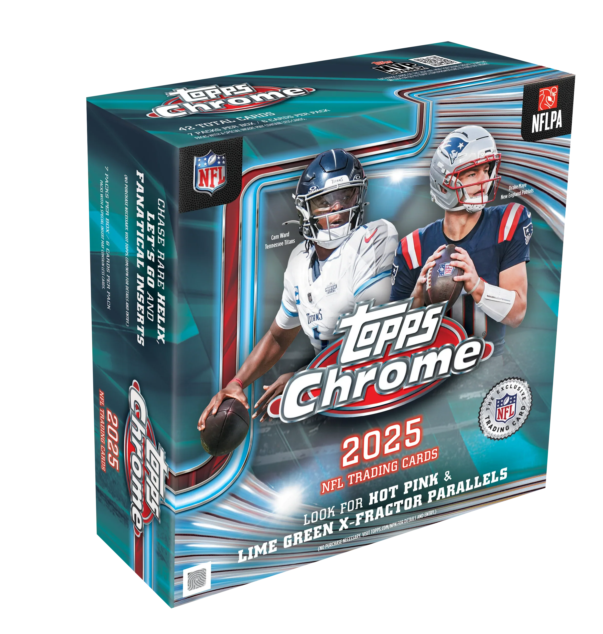 2025 Topps Chrome Football - Mega Box
