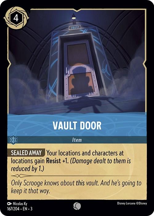 Vault Door (167/204) - Into the Inklands Cold Foil