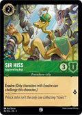 Sir Hiss - Aggravating Asp (86/204) - Into the Inklands Cold Foil