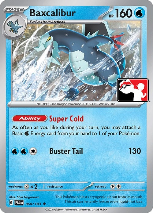 Baxcalibur (060/193) (Prize Pack Series Cards)