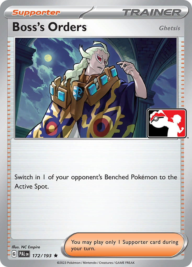 Boss's Orders [Ghetsis] (172/193) (Prize Pack Series Cards)