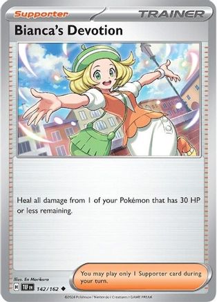 Bianca's Devotion 142/162 - SV05 Temporal Forces Reverse Holofoil