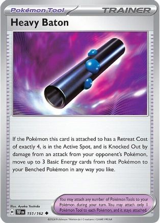 Heavy Baton 151/162 - SV05 Temporal Forces Reverse Holofoil