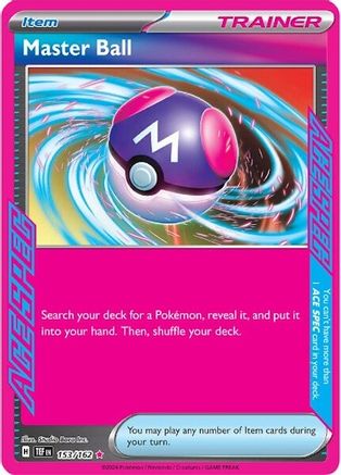 Master Ball 153/162 - SV05 Temporal Forces Holofoil