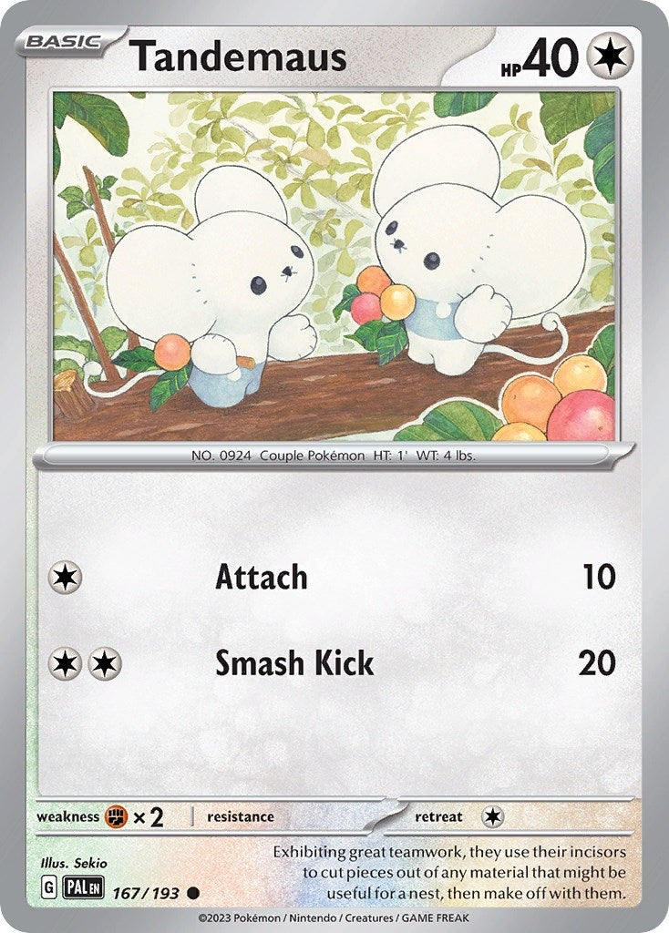 Tandemaus (Cosmos Foil) (167/193) (Miscellaneous Cards & Products) (MCAP)