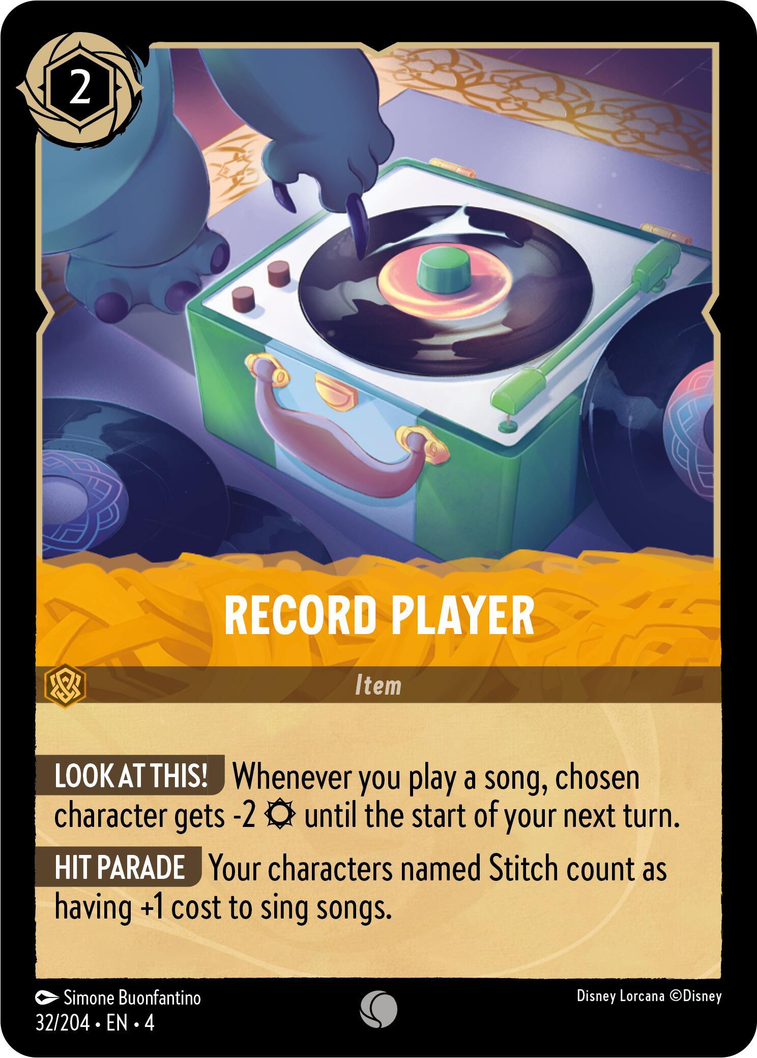 Record Player (32/204) - Ursulas Return Cold Foil