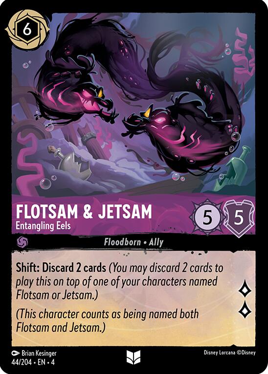 Flotsam & Jetsam - Entangling Eels (44/204) - Ursulas Return Cold Foil