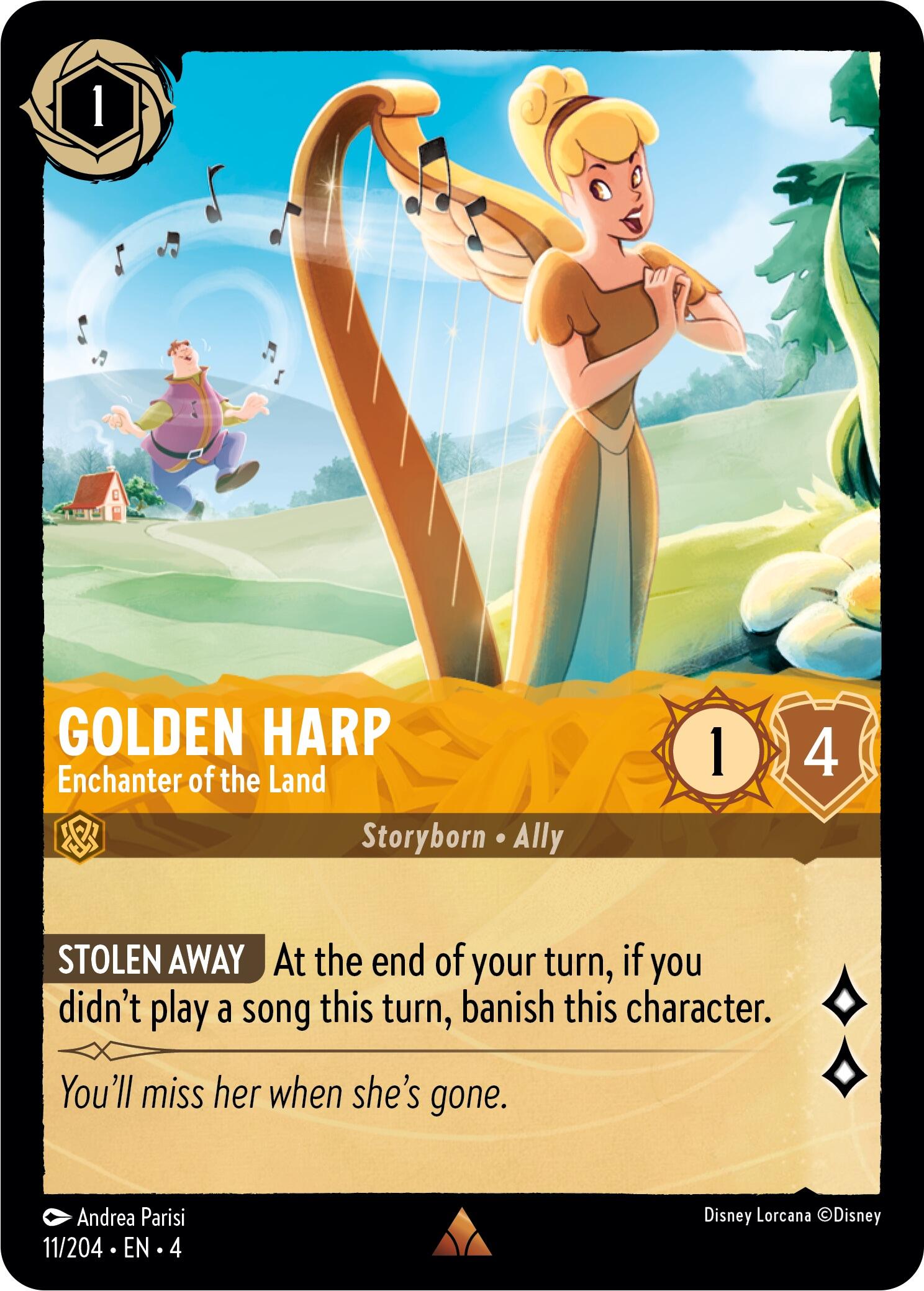 Golden Harp - Enchanter of the Land (11/204) - Ursulas Return