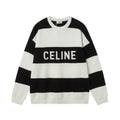CELINE Large Silhouette Striped Sweater