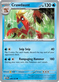 Crawdaunt 048/167 - SV06 Twilight Masquerade Reverse Holofoil