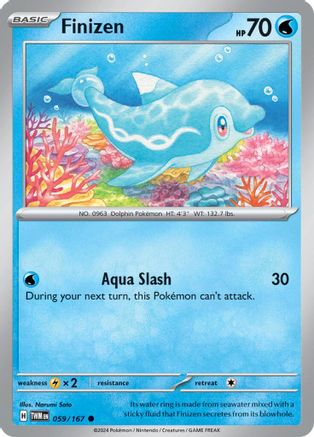 Finizen 059/167 - SV06 Twilight Masquerade Reverse Holofoil