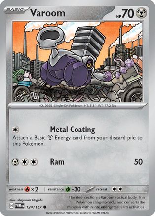 Varoom 124/167 - SV06 Twilight Masquerade Reverse Holofoil