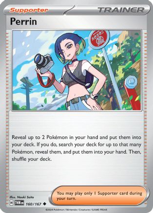 Perrin 160/167 - SV06 Twilight Masquerade Reverse Holofoil