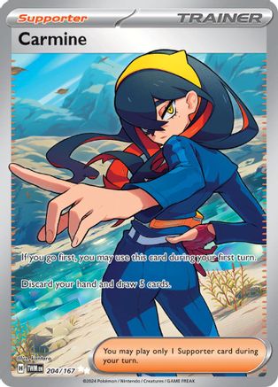 Carmine 204/167 - SV06 Twilight Masquerade Holofoil