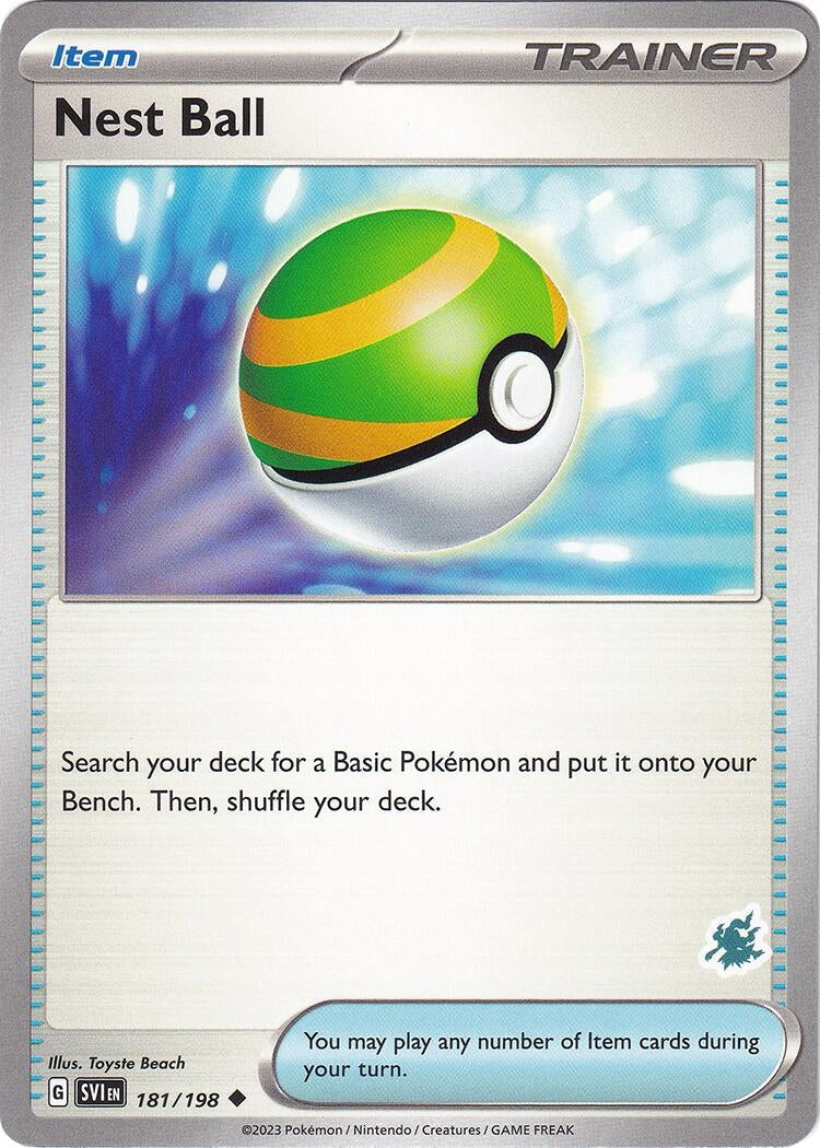 Nest Ball - Darkrai Deck (181/198) (Battle Academy 2024) (BA24)