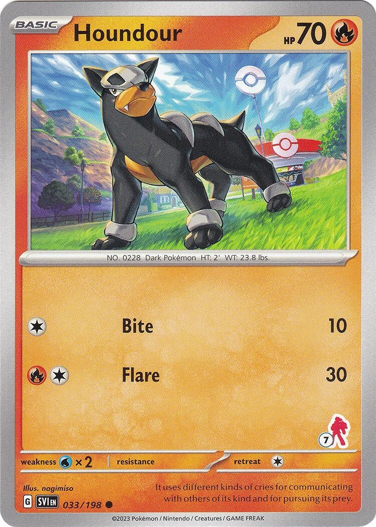 Houndour - Armarouge 7 (033/198) (Battle Academy 2024) (BA24)