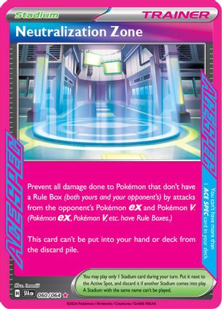 Neutralization Zone 060/064 - SV Shrouded Fable Holofoil