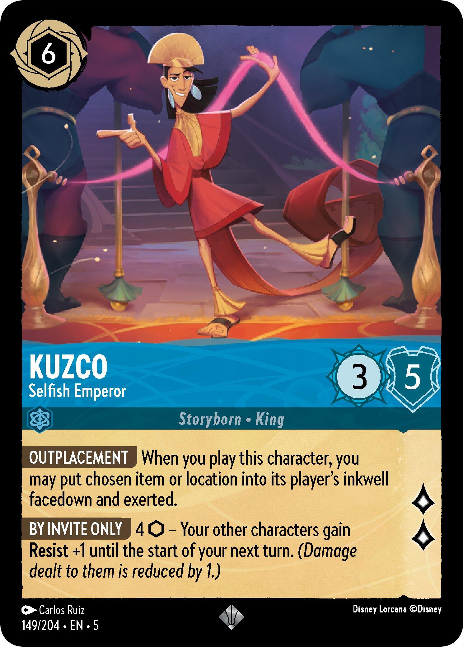 Kuzco - Selfish Emperor (149/204) - Shimmering Skies