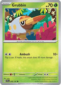 Grubbin 009/142 - SV07 Stellar Crown Reverse Holofoil