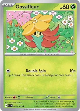 Gossifleur 010/142 - SV07 Stellar Crown Reverse Holofoil
