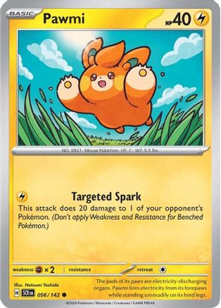 Pawmi 056/142 - SV07 Stellar Crown Reverse Holofoil